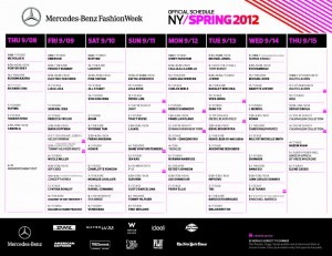 Schedule
