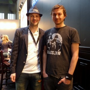 Floris und ich von Floris van Bommel auf der Bread & Butter in Berlin Floris und ich von Floris van Bommel auf der Bread & Butter in Berlin