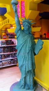 Lego Statue of Liberty - FAO Schwarz in New York City Lego Statue of Liberty - FAO Schwarz in New York City