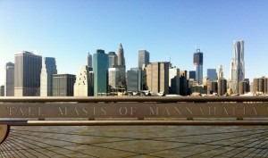 Skyline Downtown New York City - Brooklyn Skyline Downtown New York City - Brooklyn