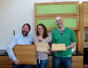 Gewinner mit Brotzeitbrett und herwig Gewinner mit Brotzeitbrett und herwig