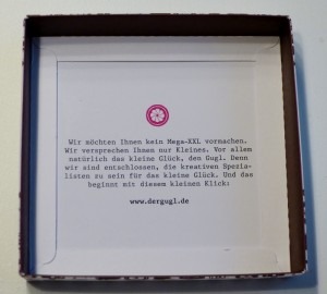 Deckel der Guglbox Deckel der Guglbox