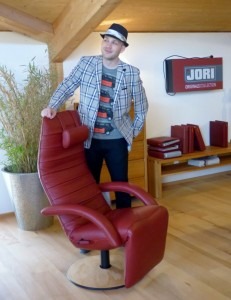 Relaxsessel von Jori Farfalla als Limited Edition Relaxsessel von Jori Farfalla als Limited Edition