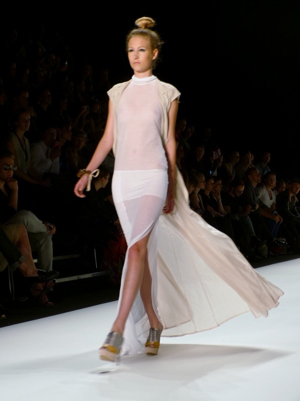Model at Irina Schrotter Spring/Summer 2013 - Mercedes Benz Fashion Week Model at Irina Schrotter Spring/Summer 2013 - Mercedes Benz Fashion Week