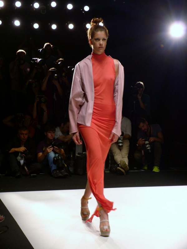Model at Irina Schrotter Spring/Summer 2013 - Mercedes Benz Fashion Week Model at Irina Schrotter Spring/Summer 2013 - Mercedes Benz Fashion Week