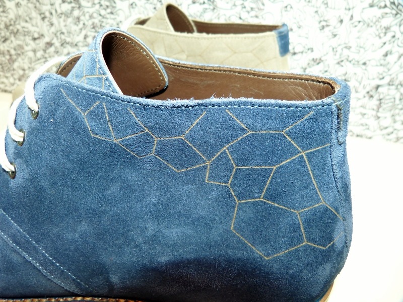 Shoes (lasercuts) by Floris van Bommel at Bread&Butter in Berlin Shoes (lasercuts) by Floris van Bommel at Bread&Butter in Berlin
