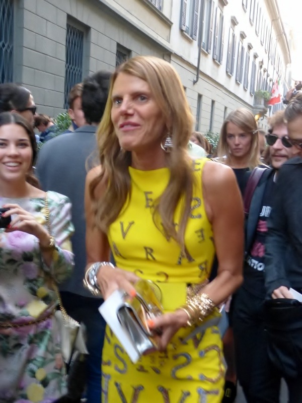 Anna Dello Russo in Milan Anna Dello Russo in Milan