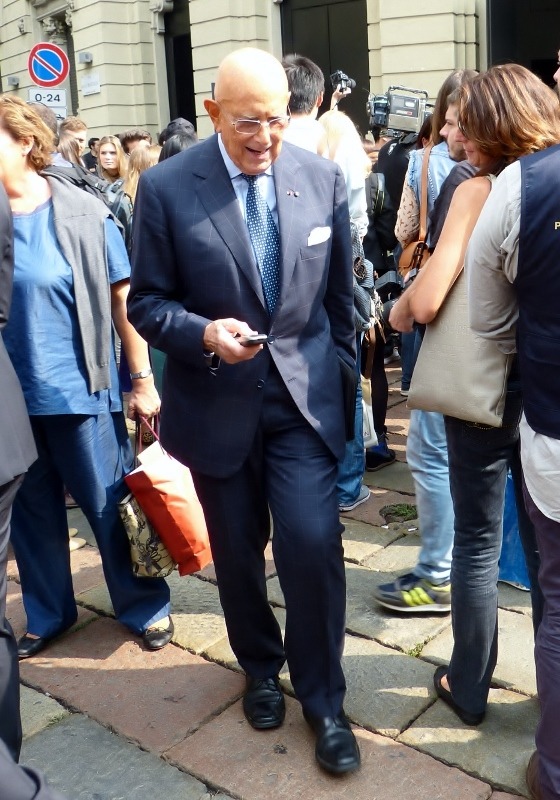 President of Camera Nazionale della Moda Italiana Mario Boselli in Milan President of Camera Nazionale della Moda Italiana Mario Boselli in Milan